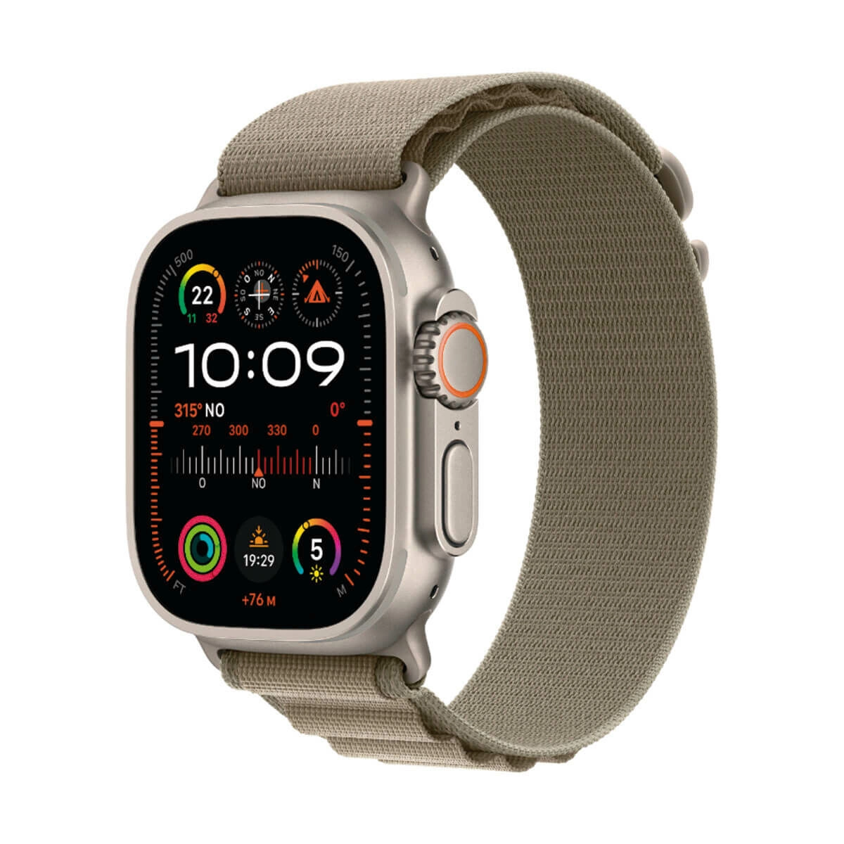 Smartwatch Apple MRF03FD/A Titanium Olive 49 mm