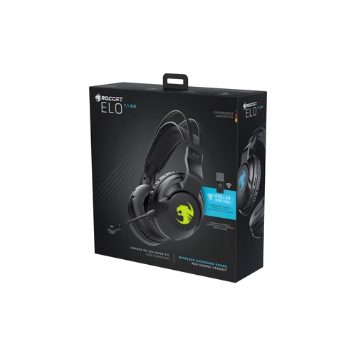 ROCCAT Elo 7.1 Air Headset Wireless Head-band Gaming Black