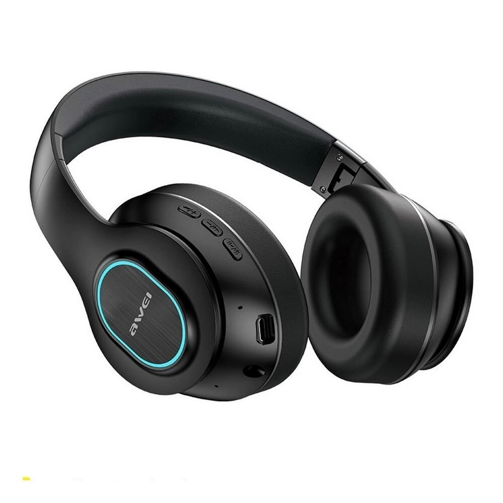 Awei A100BL Bluetooth Headphones with Microphone Black