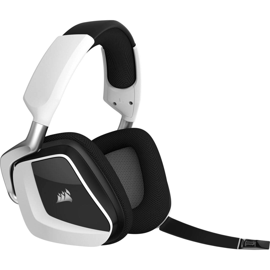 Corsair VOID RGB ELITE Wireless Headset Head-band Gaming Black, White